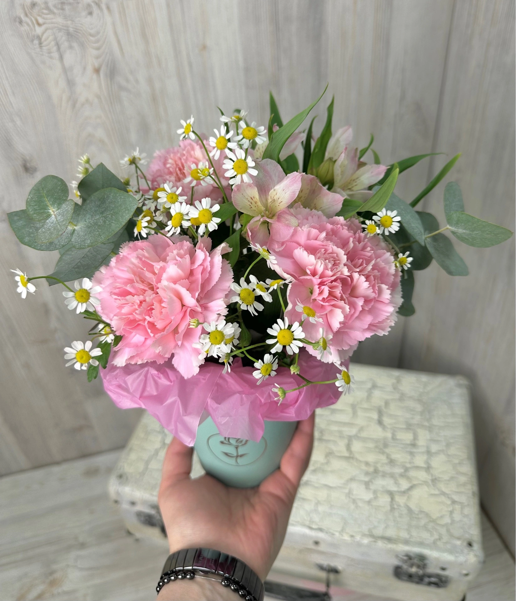 Композиция в кофейном стаканчике №1