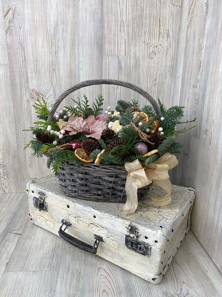 Новогодняя корзина № 26