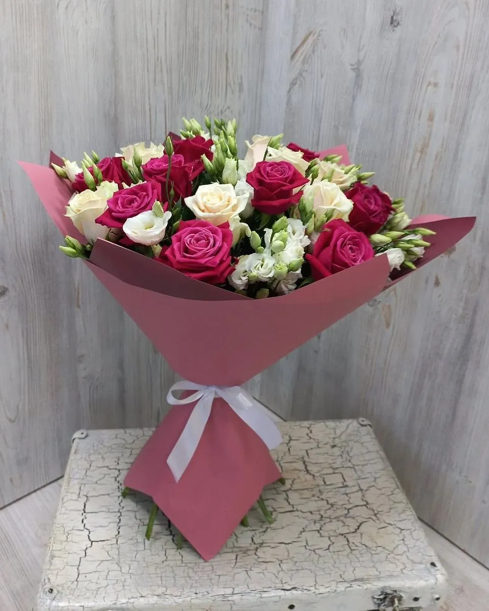 Букет с розами №46