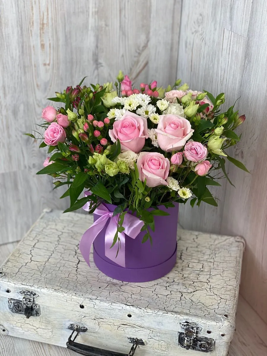 Композиция с розами №21