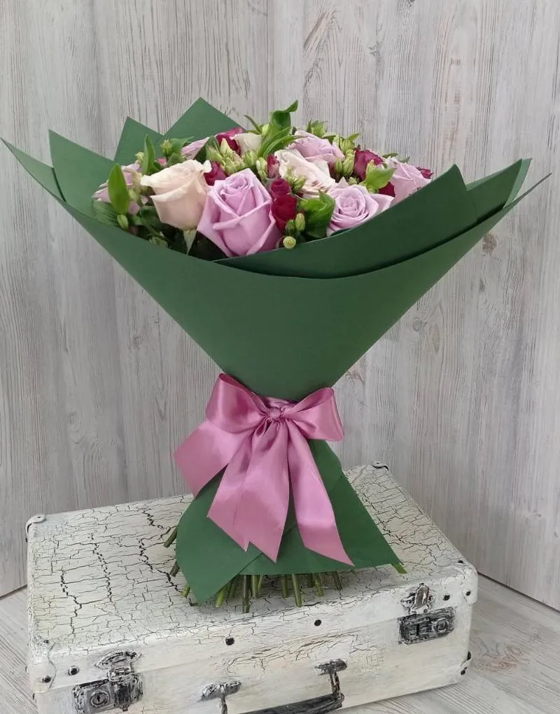 Букет с розами №50