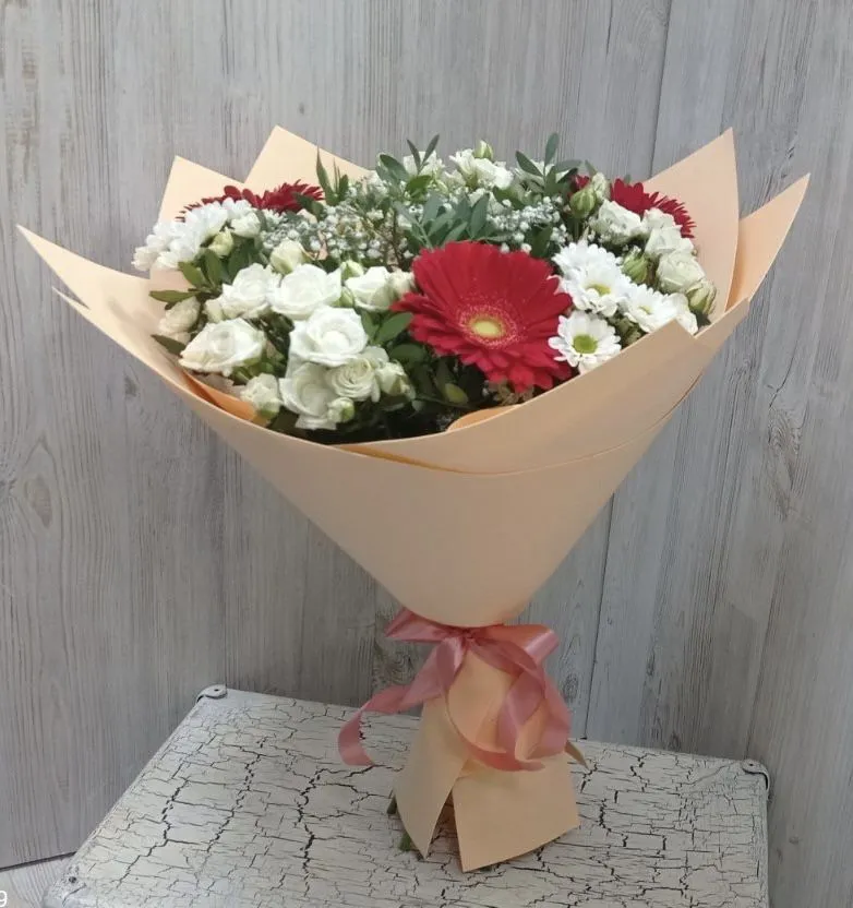 Букет с герберами №70