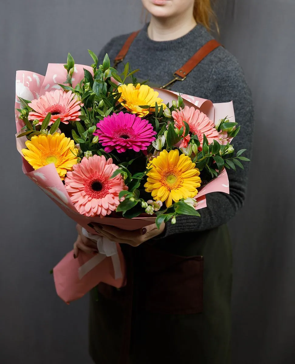 Букет из гербер №11