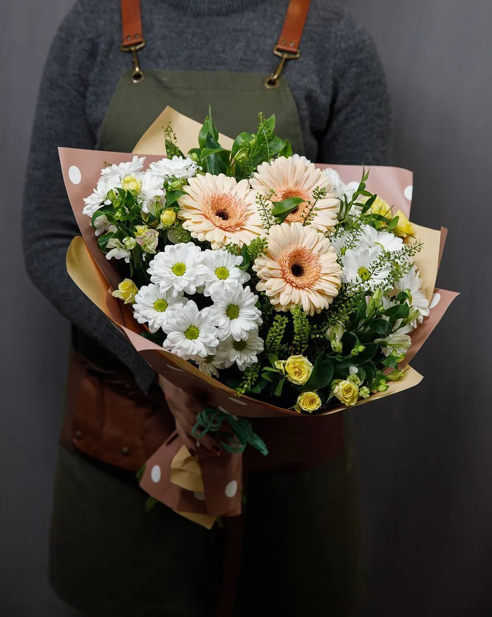 Букет с герберами №6