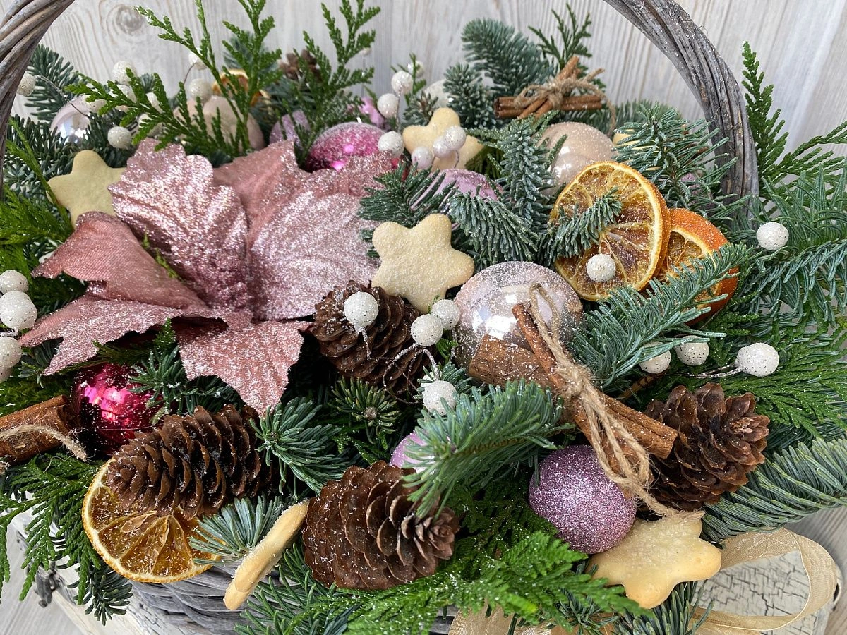 Новогодняя корзина № 26