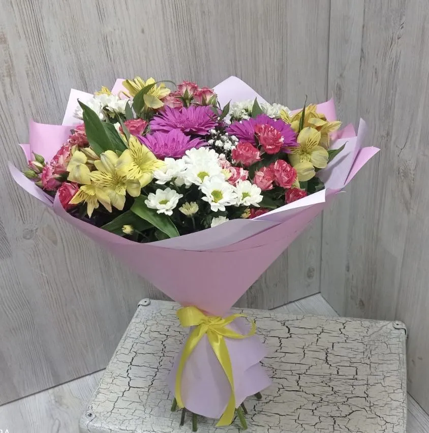 Букет с герберами №71