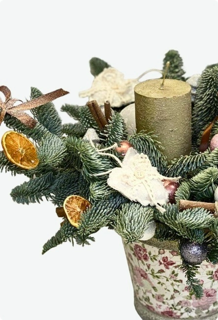 Новогодняя флористика